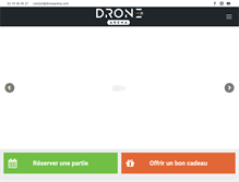 Tablet Screenshot of dronearena.com